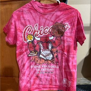 PacSun Chicago Bulls Tie-Dye graphic T-Shirt